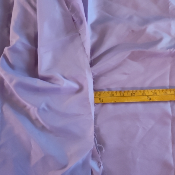 10+ Yards Purple Fabric Bundle – Foil Print, Satin, Lace Solid Sewing Quilting - Picture 11 of 16